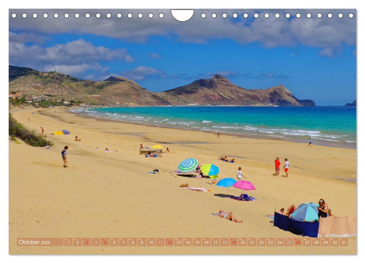 Bild: 9783383790751 | Porto Santo Trauminsel im Atlantik (Wandkalender 2025 DIN A4 quer),...