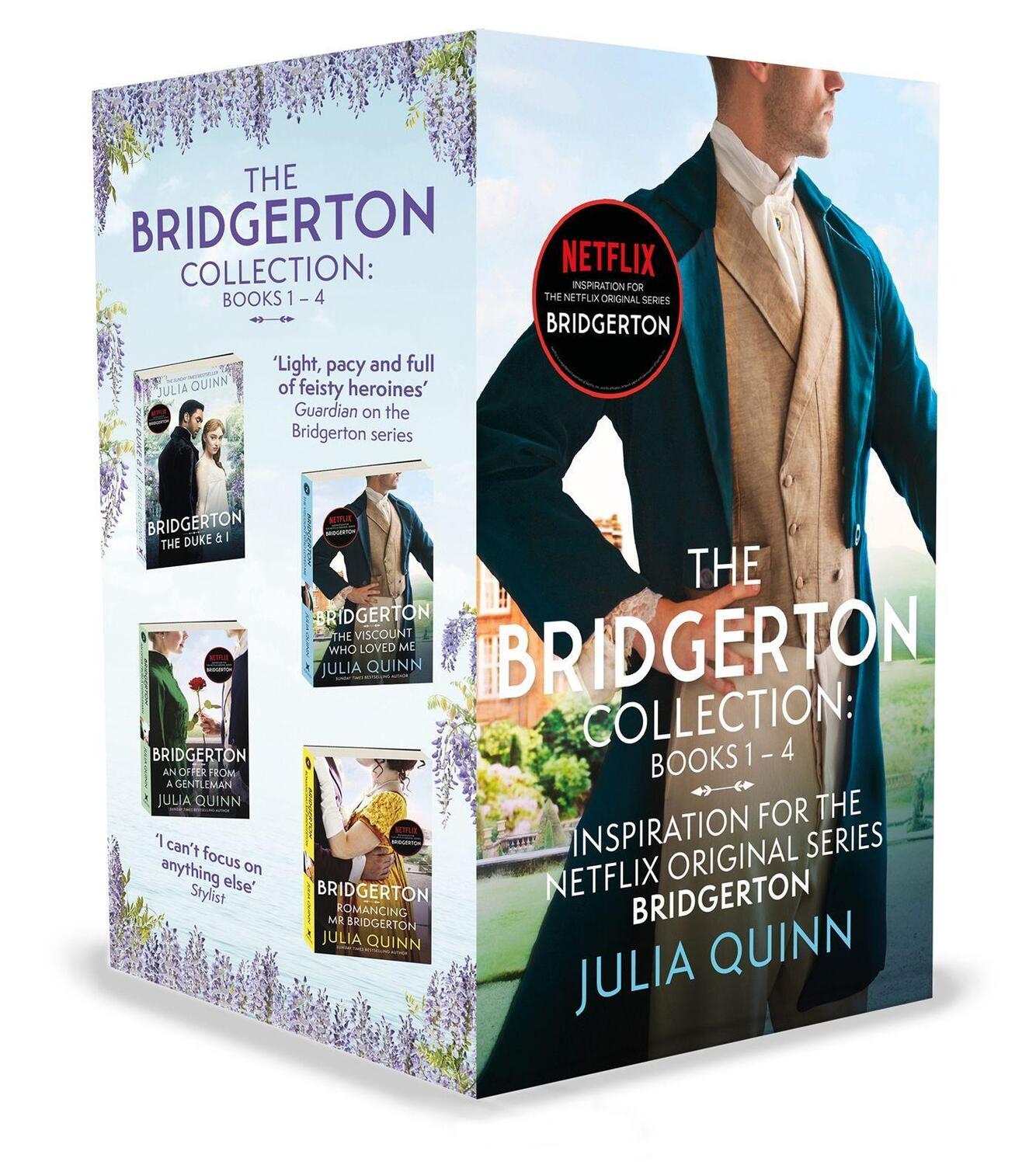 Cover: 9780349430188 | The Bridgerton Collection: Books 1 - 4 | Julia Quinn | Taschenbuch