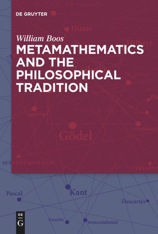 Cover: 9783110736847 | Metamathematics and the Philosophical Tradition | William Boos | Buch