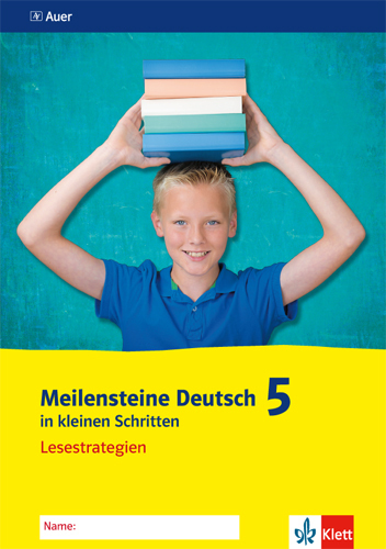 Cover: 9783120069546 | Meilensteine Deutsch in kleinen Schritten 5. Lesestrategien -...