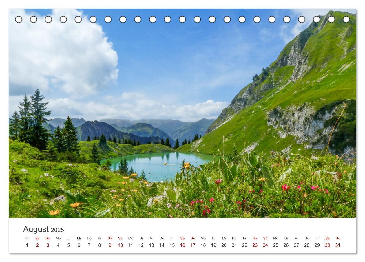 Bild: 9783435017089 | Oberstdorf - Bergparadies in den Alpen (Tischkalender 2025 DIN A5...