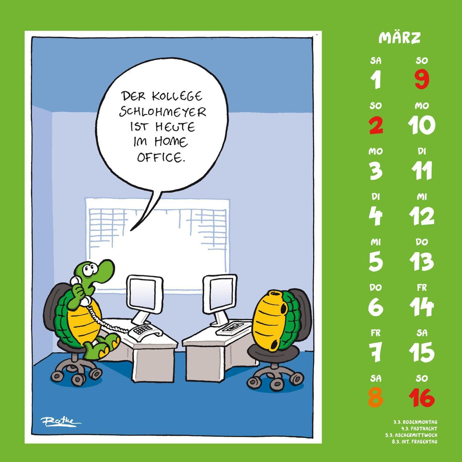 Bild: 9783830321569 | Shit happens! Wandkalender 2025 | Ralph Ruthe | Kalender | 30 S.