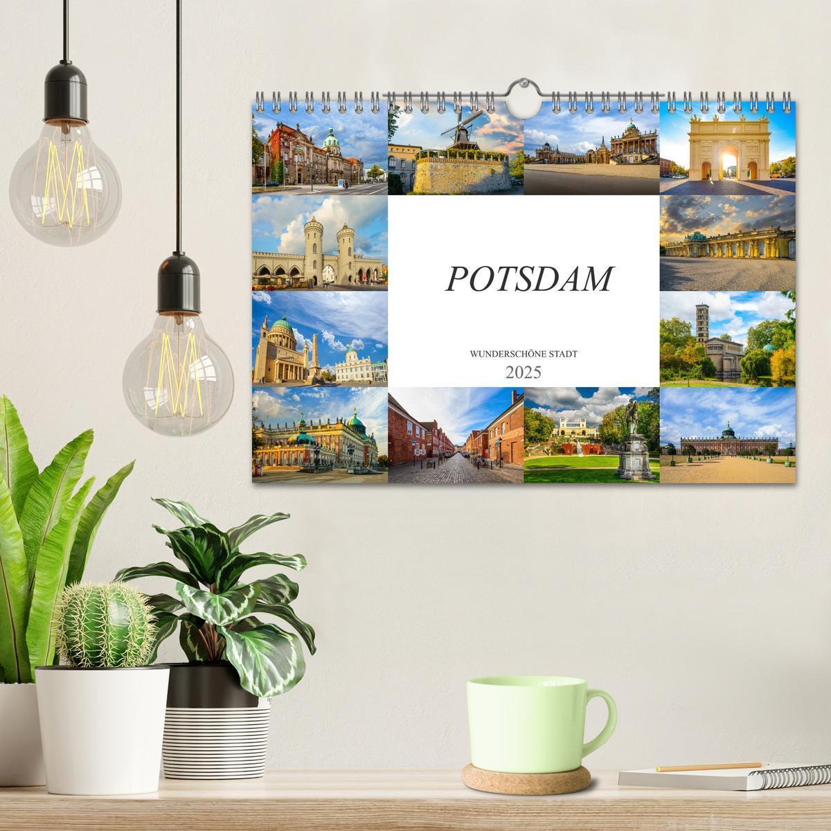 Bild: 9783435280421 | Potsdam Wunderschöne Stadt (Wandkalender 2025 DIN A4 quer),...