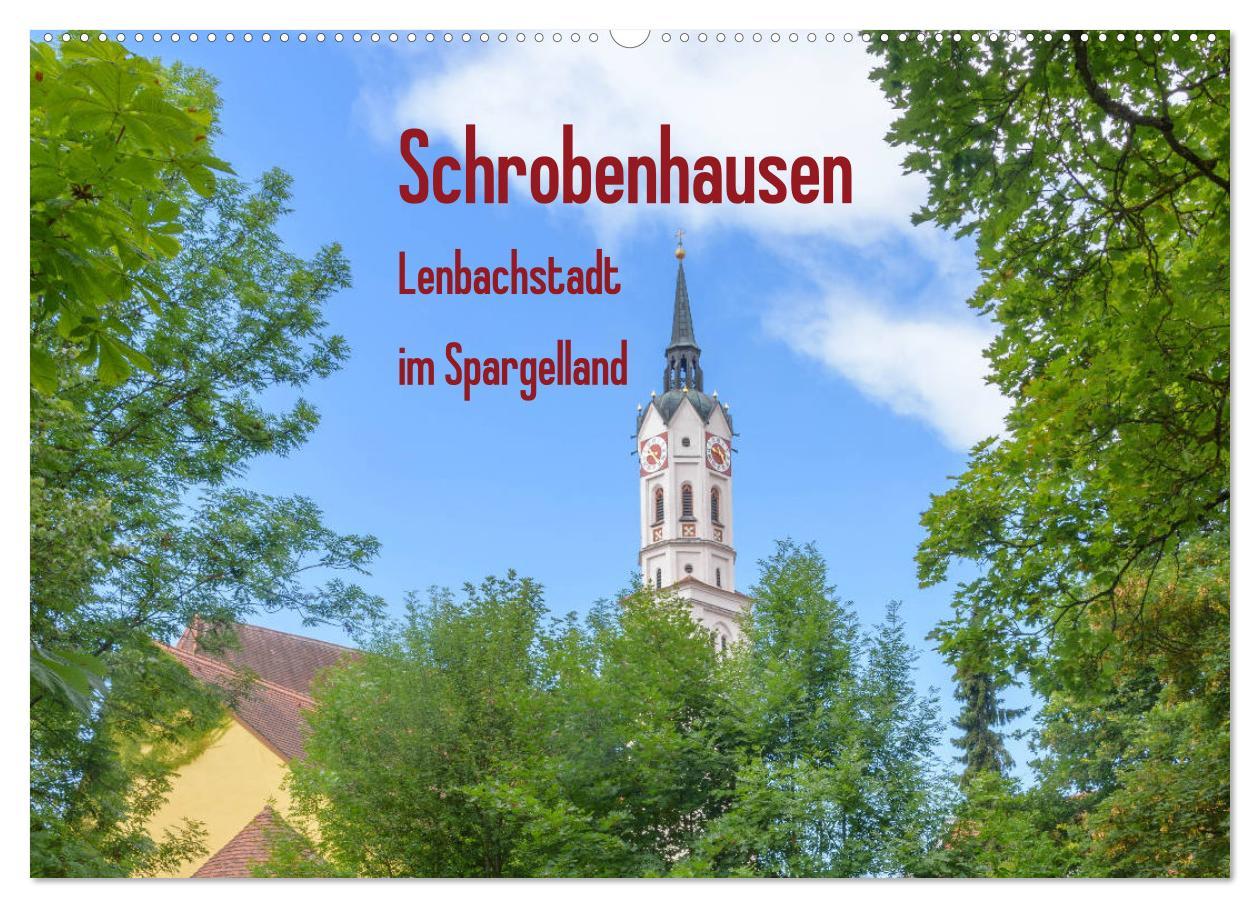 Cover: 9783435359691 | Schrobenhausen - Lenbachstadt im Spargelland (Wandkalender 2025 DIN...