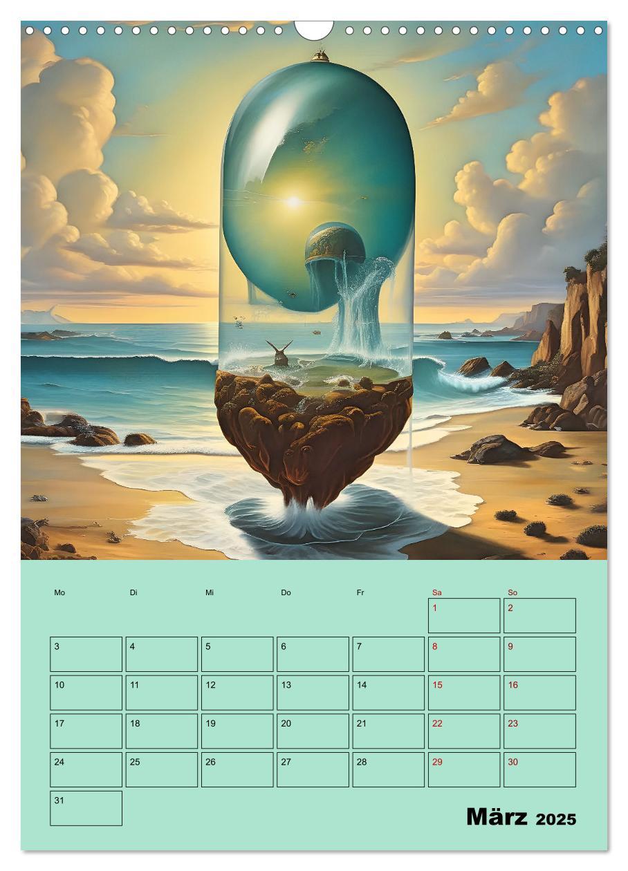 Bild: 9783457172834 | Surreale Fantasiewelten (Wandkalender 2025 DIN A3 hoch), CALVENDO...