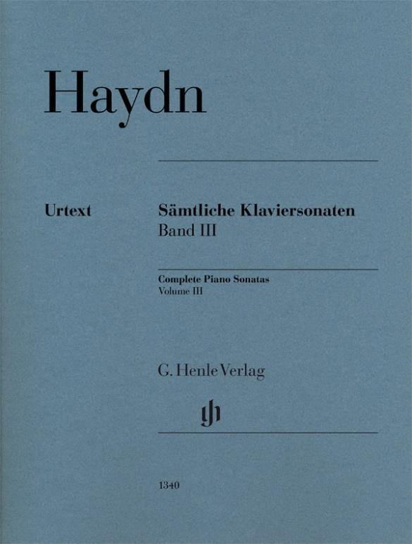 Cover: 9790201813400 | Haydn, Joseph - Sämtliche Klaviersonaten Band III | Georg Feder | Buch