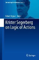 Cover: 9789400770454 | Krister Segerberg on Logic of Actions | Robert Trypuz | Buch | xxix