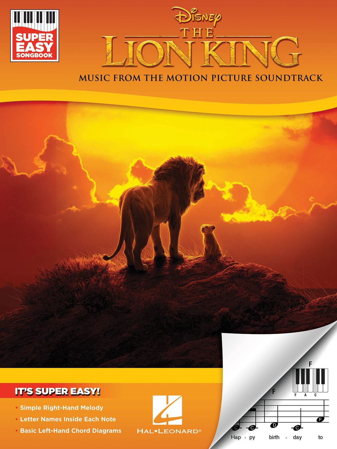 Cover: 888680968465 | The Lion King - Super Easy Songbook | Super Easy Songbook