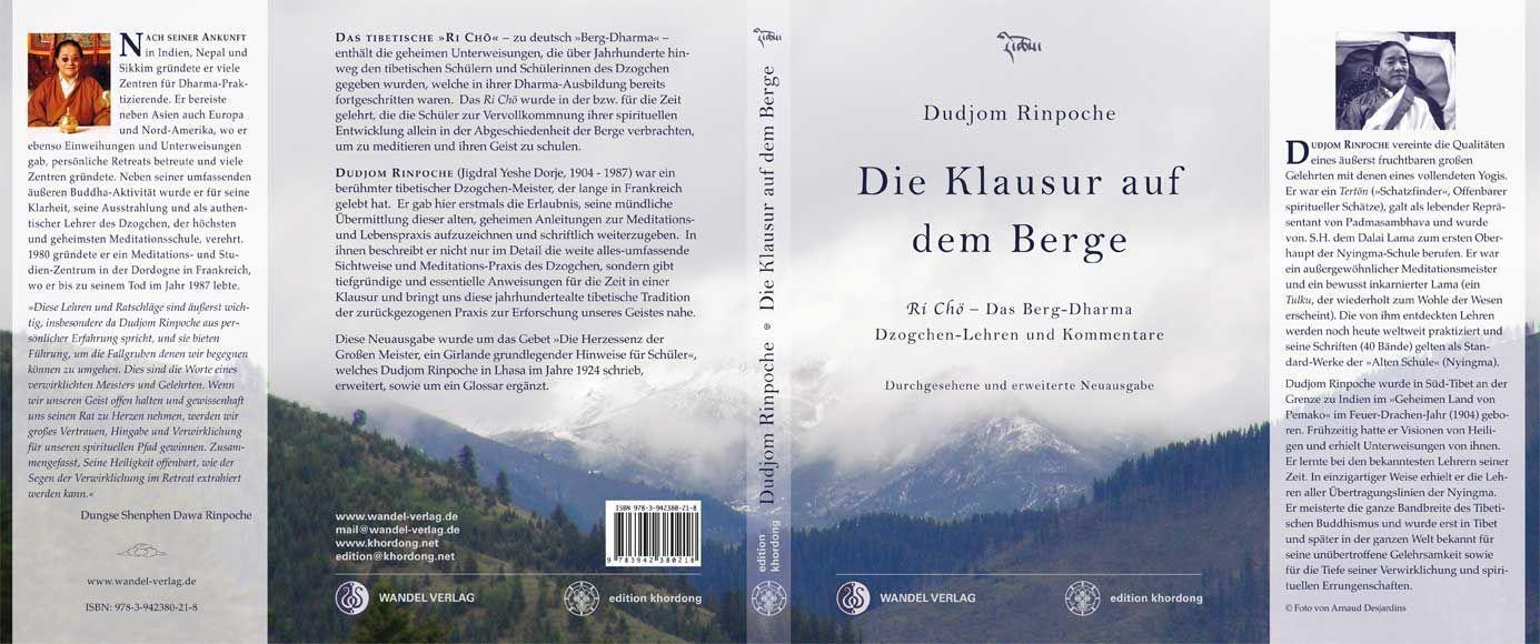 Bild: 9783942380218 | Die Klausur auf dem Berge | Dudjom Rinpoche (u. a.) | Taschenbuch