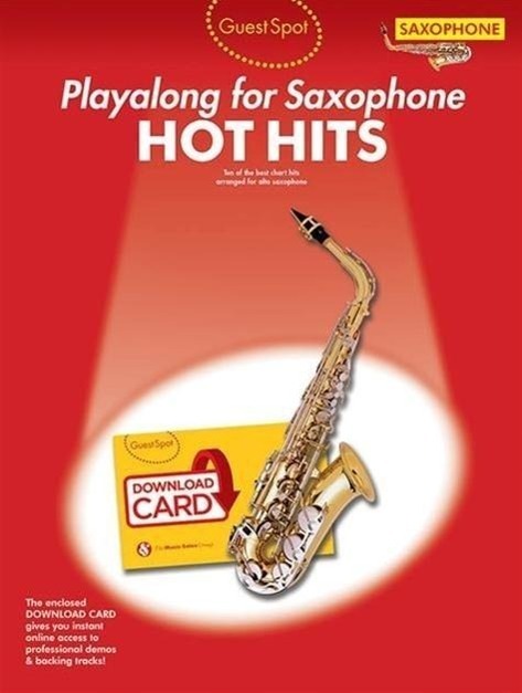 Cover: 9781783057269 | Guest Spot: Hot Hits | Hot Hits - Alto Saxophone (Book/Audio Download)
