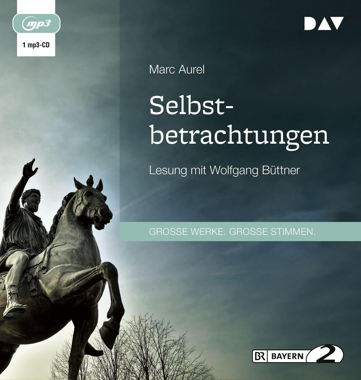 Cover: 9783742431615 | Selbstbetrachtungen | Lesung mit Wolfgang Büttner | Marc Aurel | MP3