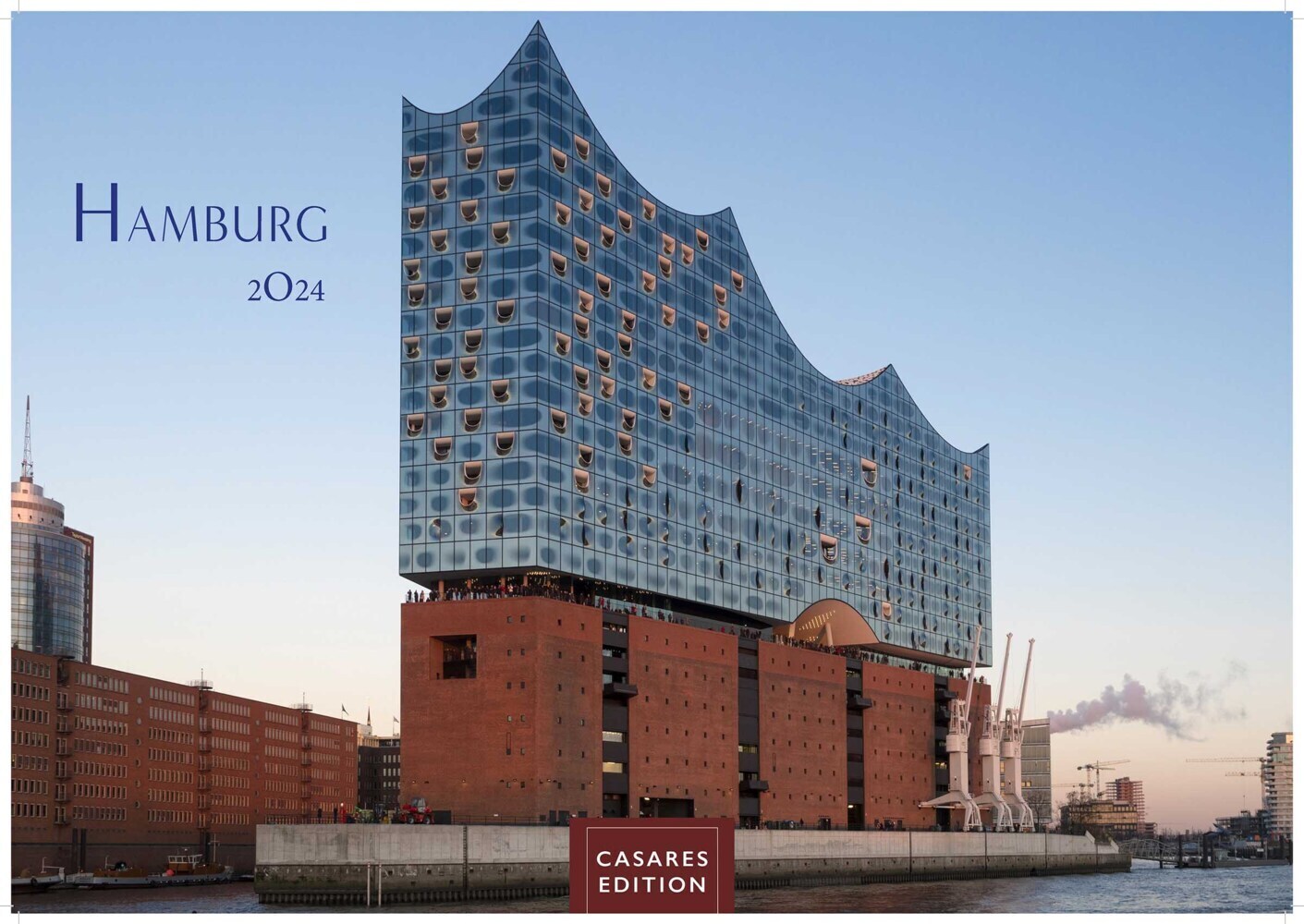 Cover: 9789918621439 | Hamburg 2024 L 35x50cm | Kalender | 14 S. | Deutsch | 2024