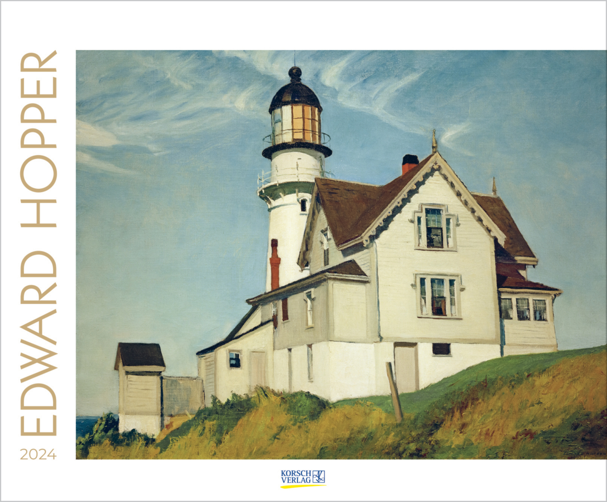 Cover: 9783731868224 | Edward Hopper 2024 | Korsch Verlag | Kalender | Spiralbindung | 14 S.