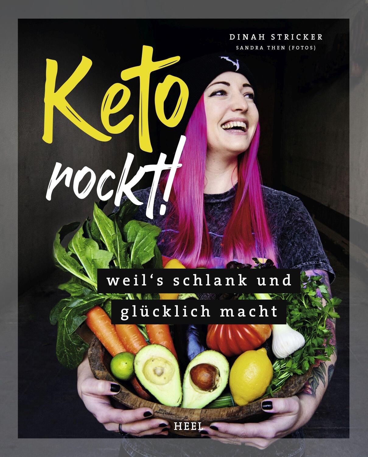 Cover: 9783966641234 | Keto rockt! | Weil's schlank und glücklich macht | Dinah Stricker