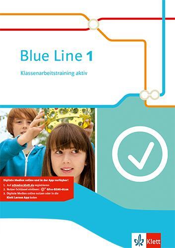 Cover: 9783125478916 | Blue Line 1. Klassenarbeitstraining aktiv! Ausgabe 2014 | Bundle