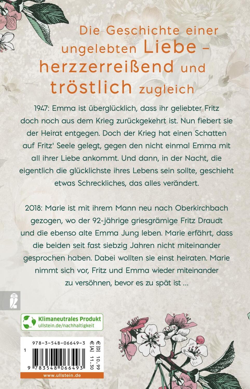 Rückseite: 9783548066493 | Fritz und Emma | Barbara Leciejewski | Taschenbuch | 400 S. | Deutsch