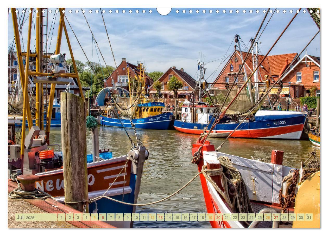 Bild: 9783435436095 | Reise an die Nordsee - Neuharlingersiel (Wandkalender 2025 DIN A3...