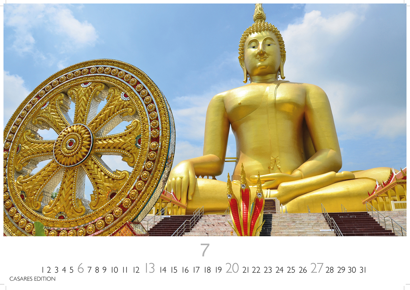 Bild: 9781835242384 | Buddhas 2025 L 35x50cm | Kalender | 14 S. | Deutsch | 2025