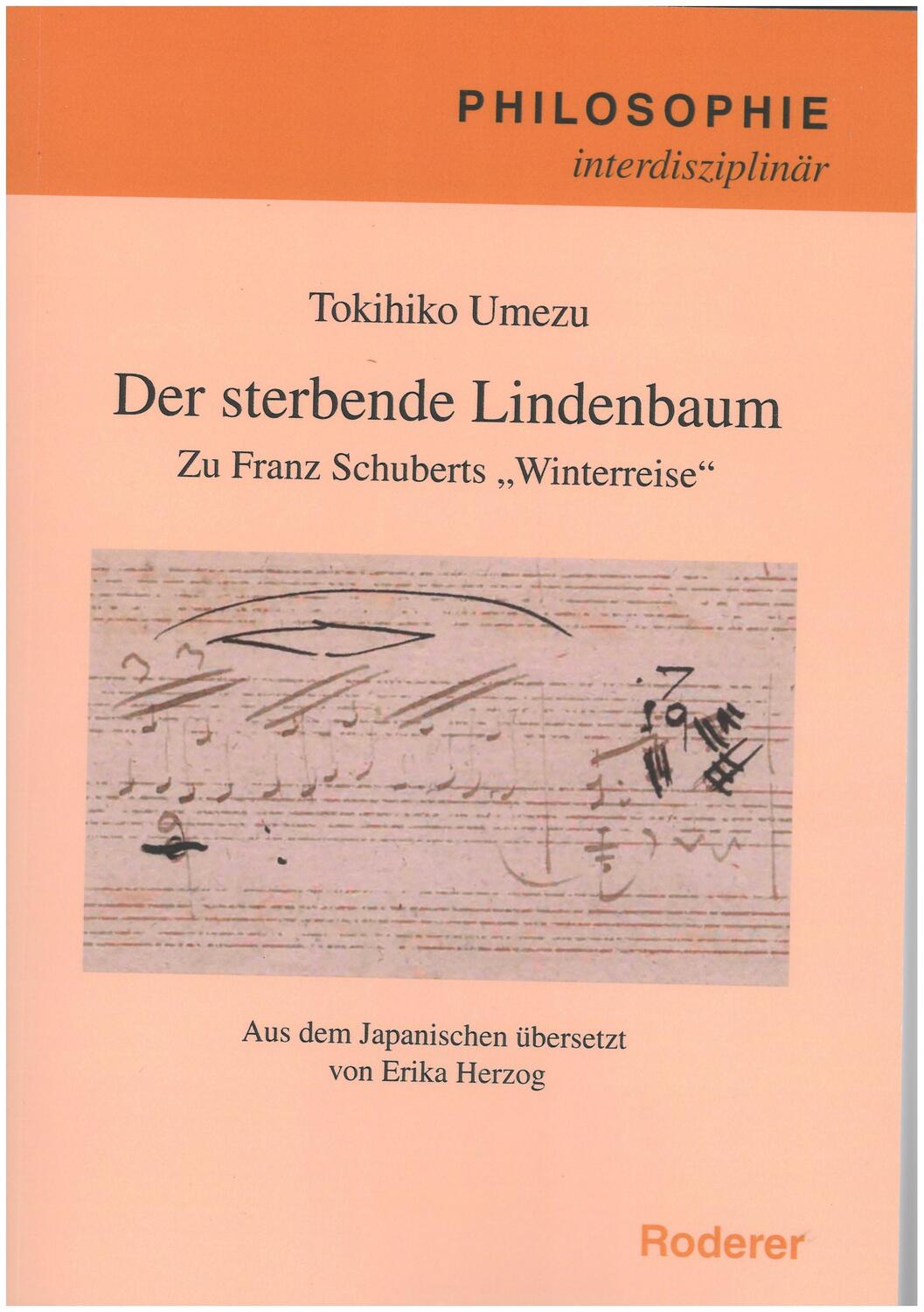 Cover: 9783897839908 | Der sterbende Lindenbaum | Zu Franz Schuberts Winterreise | Umezu