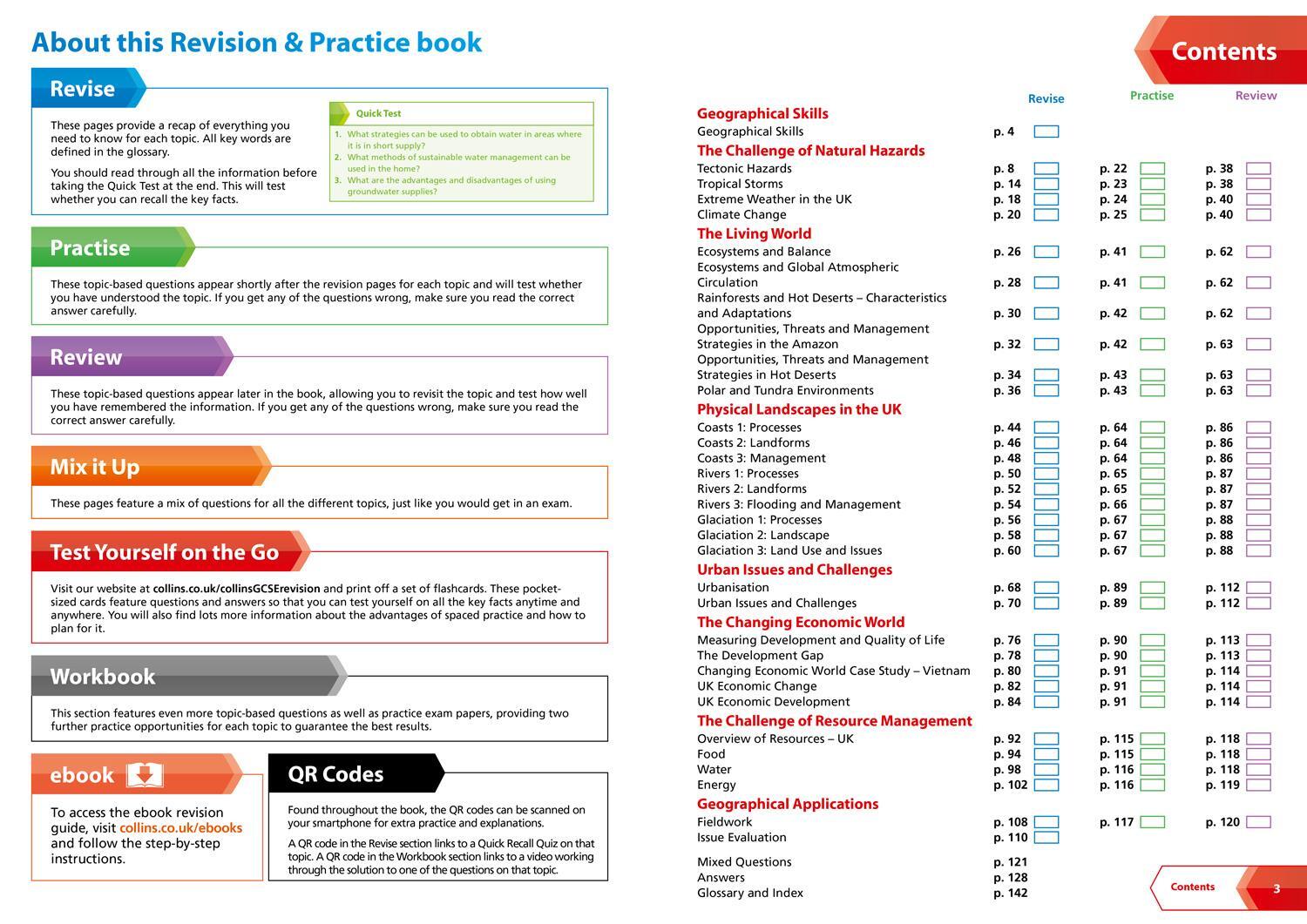 Bild: 9780008535001 | AQA GCSE 9-1 Geography Complete Revision &amp; Practice | Collins GCSE