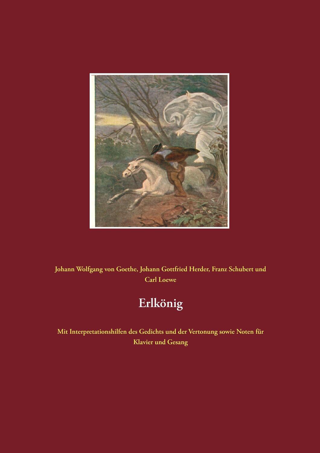 Cover: 9783732240593 | Erlkönig | Johann Wolfgang von Goethe (u. a.) | Taschenbuch | Deutsch