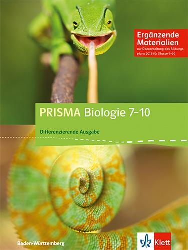 Cover: 9783120685739 | PRISMA Biologie 7-10. Ergänzende Materialien Klasse 7-10....