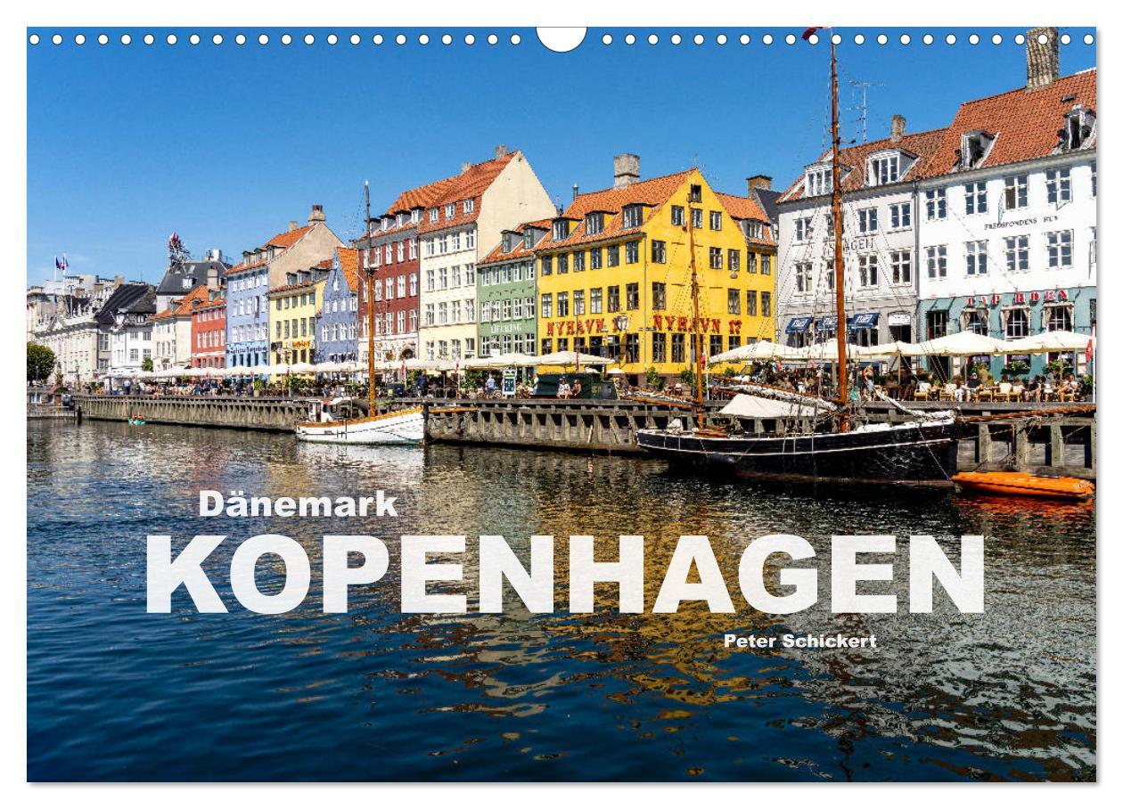 Cover: 9783435110728 | Dänemark - Kopenhagen (Wandkalender 2025 DIN A3 quer), CALVENDO...