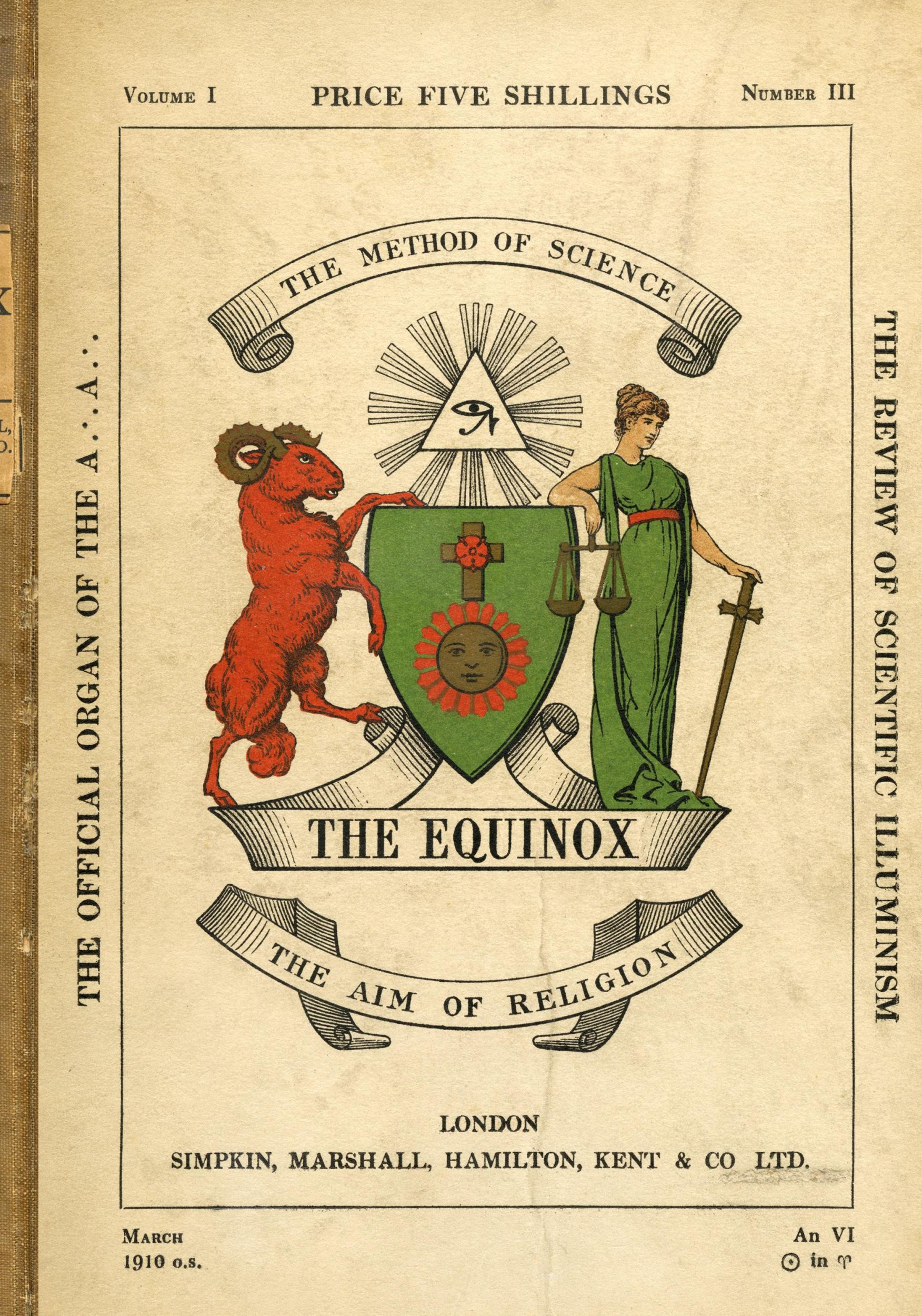 Cover: 9781643161563 | The Equinox | Keep Silence Edition, Vol. 1, No. 3 | Aleister Crowley