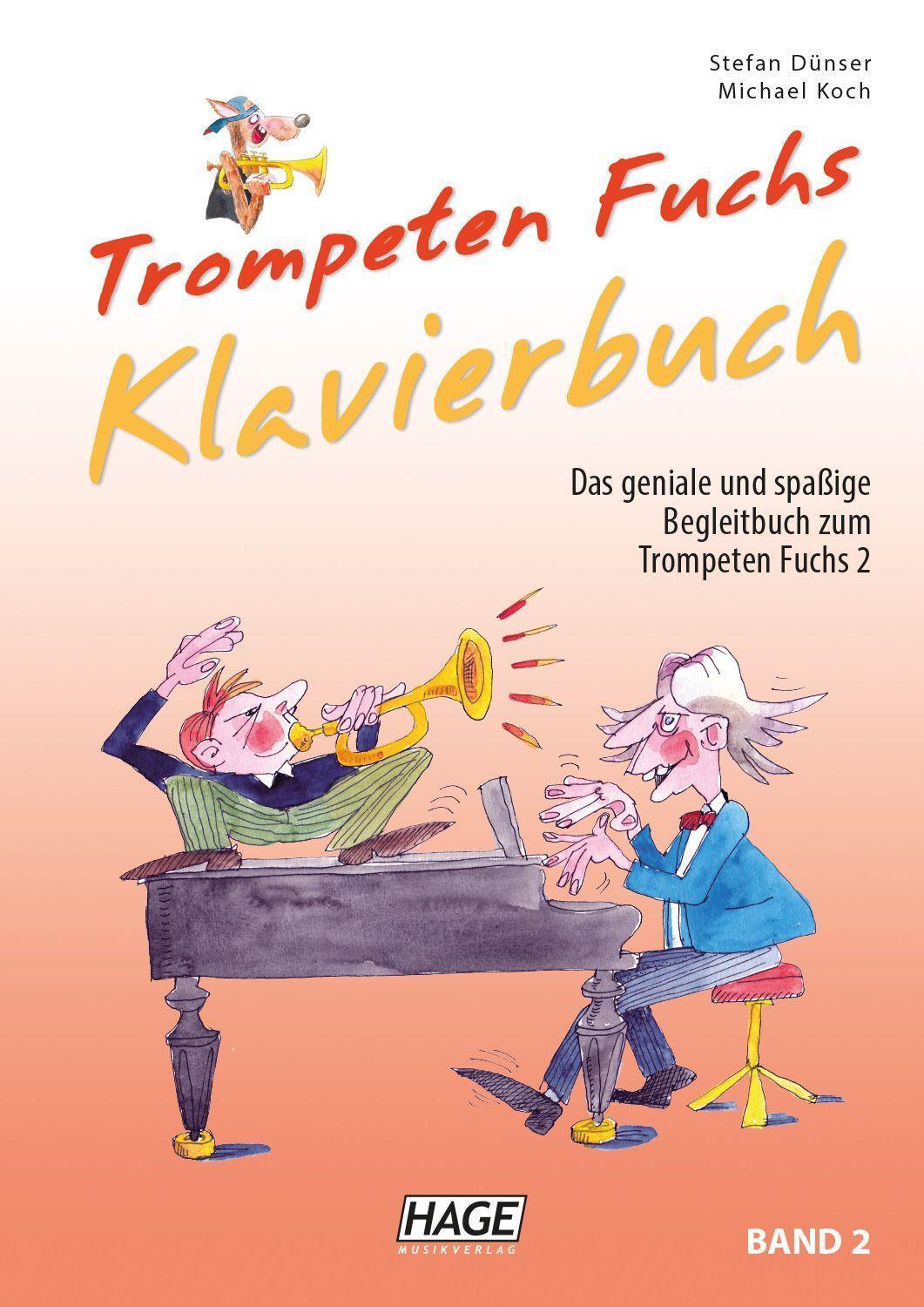 Cover: 9783866265233 | Trompeten Fuchs 2 - Klavier Begleitbuch | Stefan Dünser (u. a.) | Buch