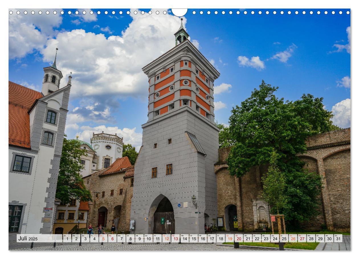 Bild: 9783435041572 | Augsburg Impressionen (Wandkalender 2025 DIN A3 quer), CALVENDO...