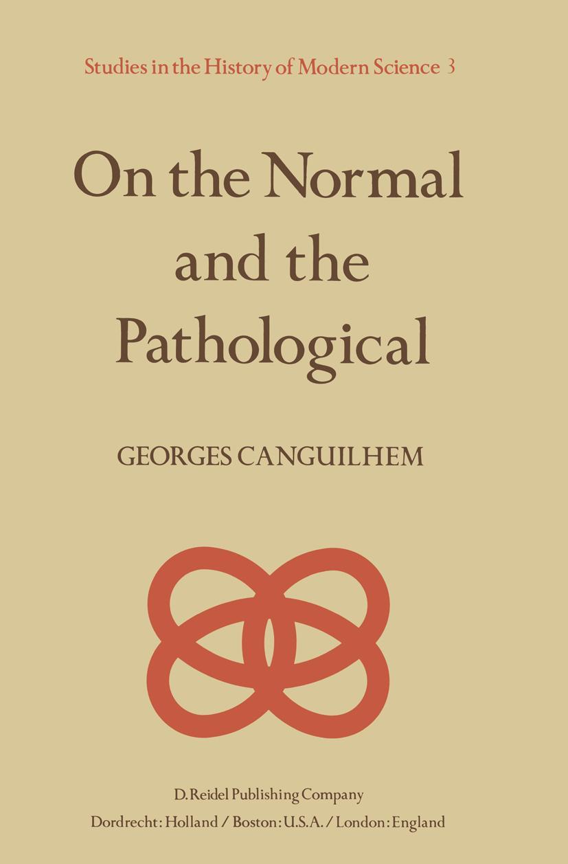 Cover: 9789027709080 | On the Normal and the Pathological | Georges Canguilhem | Taschenbuch