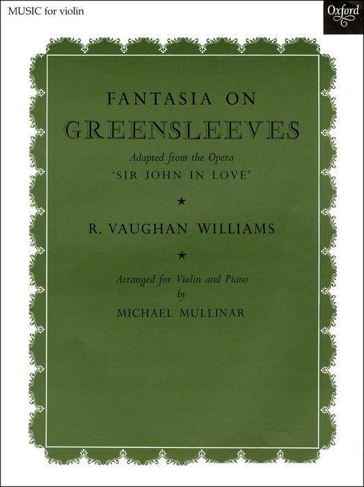 Cover: 9780193593077 | Fantasia On Greensleeves | Violin and piano | Williams (u. a.) | Buch