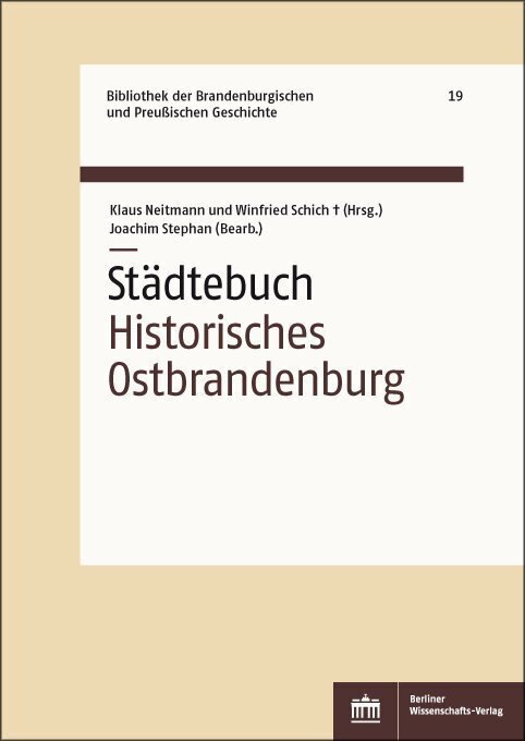 Cover: 9783830550983 | Städtebuch Historisches Ostbrandenburg | Joachim Stephan | Buch | 2022