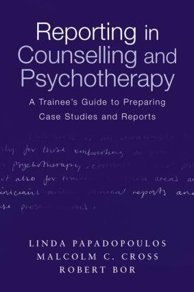 Cover: 9780415231947 | Reporting in Counselling and Psychotherapy | Papadopoulos (u. a.)