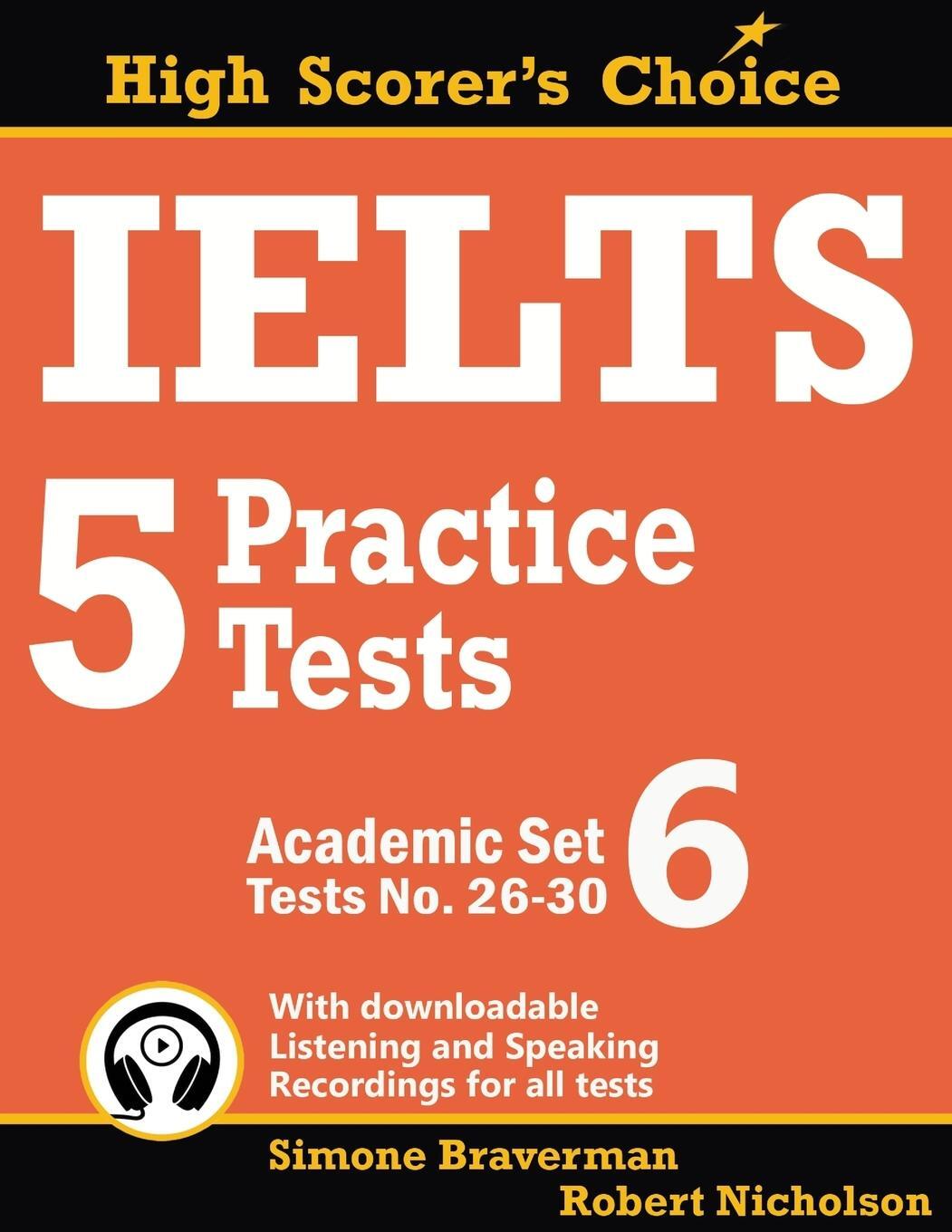 Cover: 9780648000082 | IELTS 5 Practice Tests, Academic Set 6 | Tests No. 26-30 | Taschenbuch