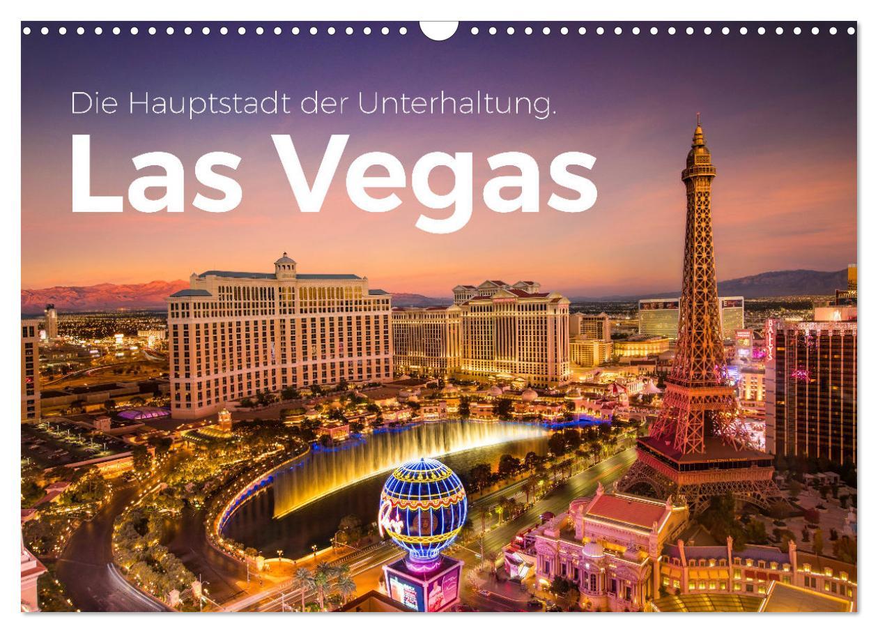 Cover: 9783383917721 | Las Vegas - Die Hauptstadt der Unterhaltung. (Wandkalender 2025 DIN...