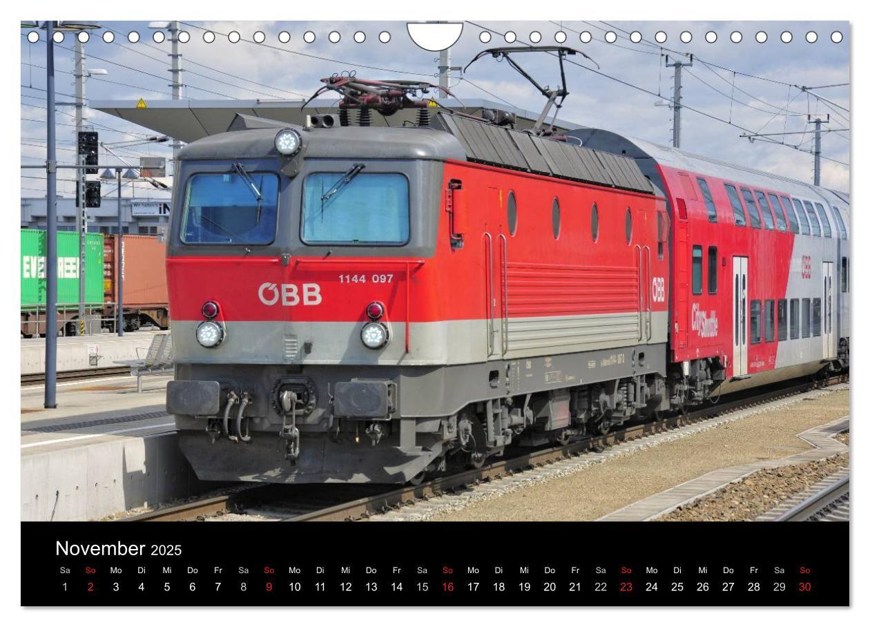 Bild: 9783435613571 | Europäische Eisenbahnen im Auge der Kamera (Wandkalender 2025 DIN...