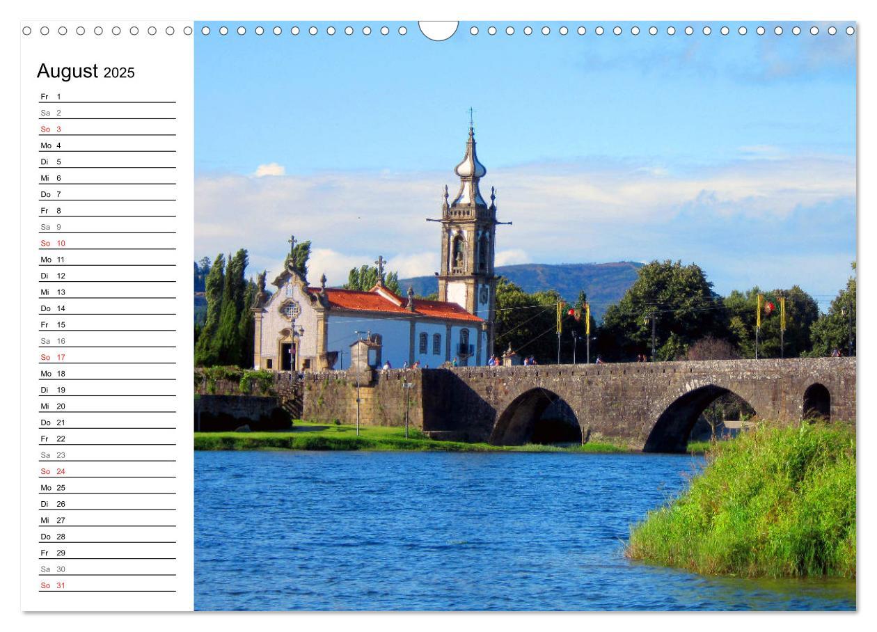 Bild: 9783435340026 | Jakobsweg - Camino Portugues Central (Wandkalender 2025 DIN A3...