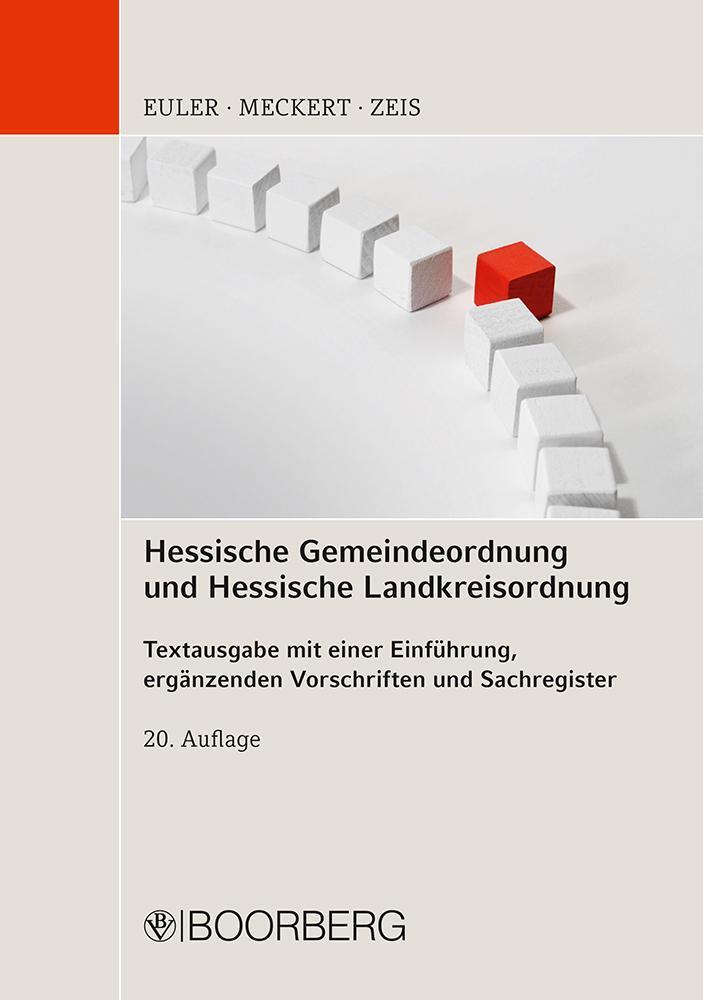 Cover: 9783415070554 | Hessische Gemeindeordnung und Hessische Landkreisordnung | Taschenbuch