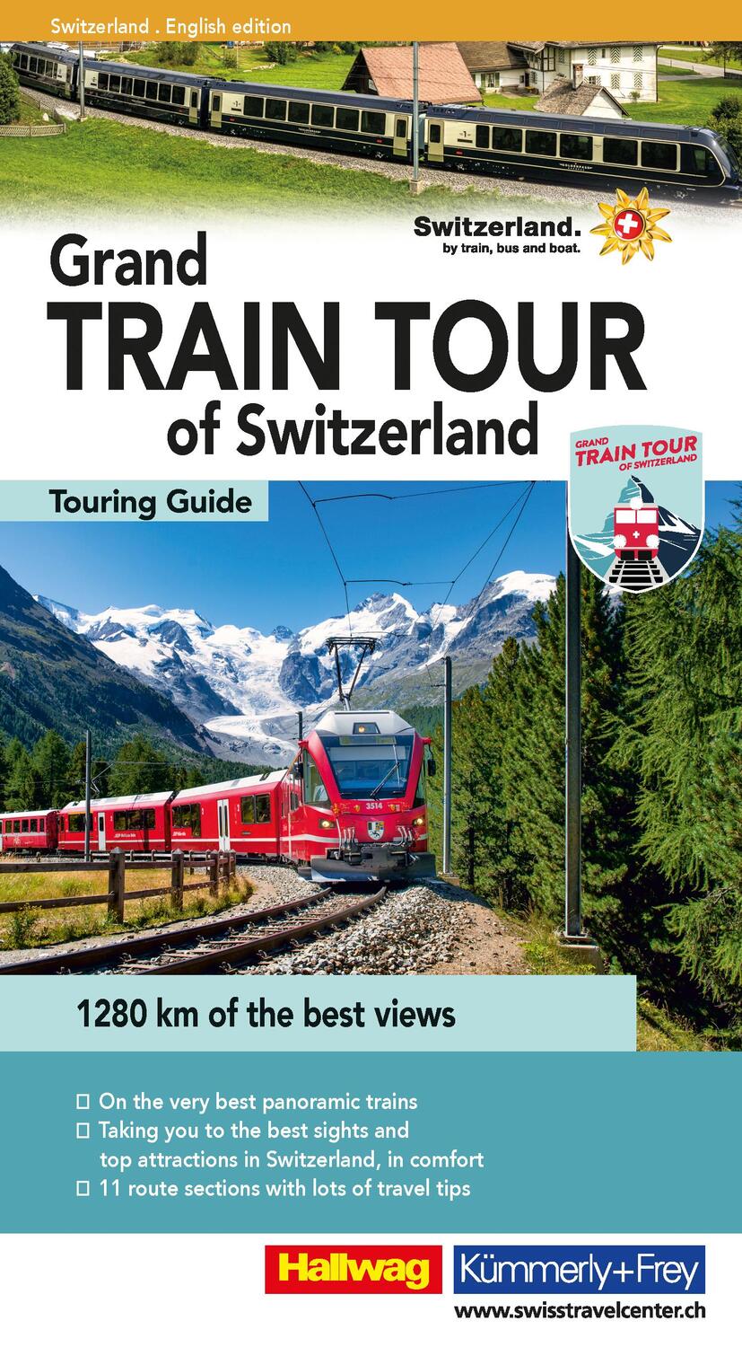 Cover: 9783828310773 | Grand Train Tour of Switzerland / englische Ausgabe | Baumgartner
