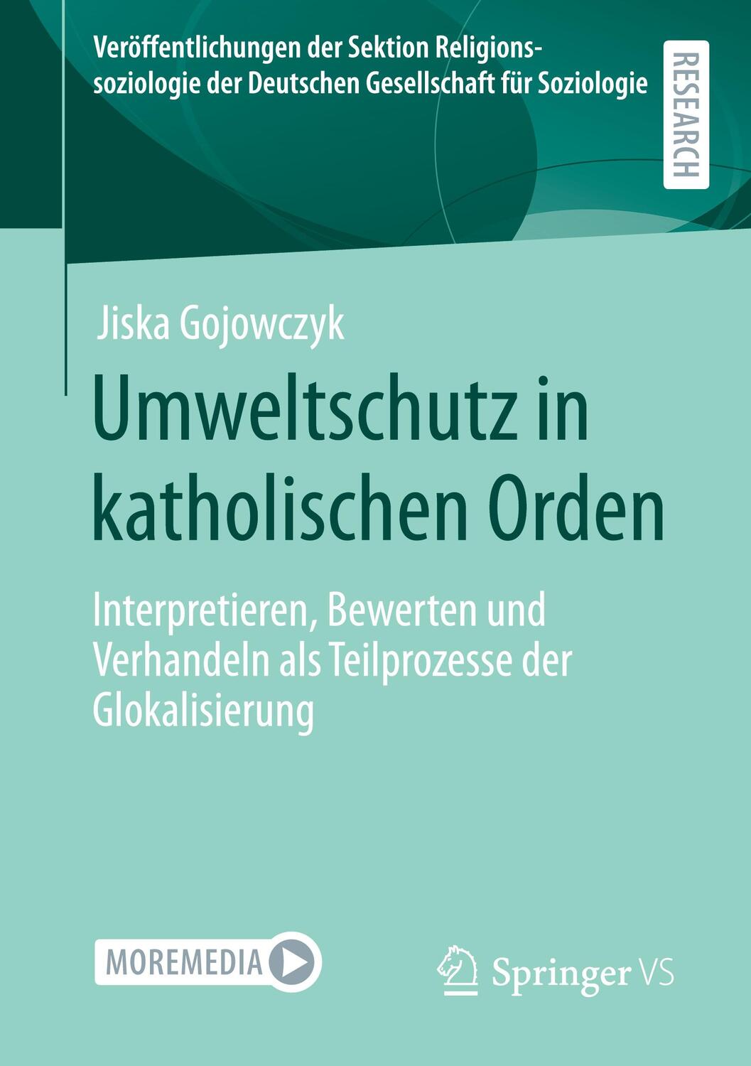 Cover: 9783658313135 | Umweltschutz in katholischen Orden | Jiska Gojowczyk | Taschenbuch