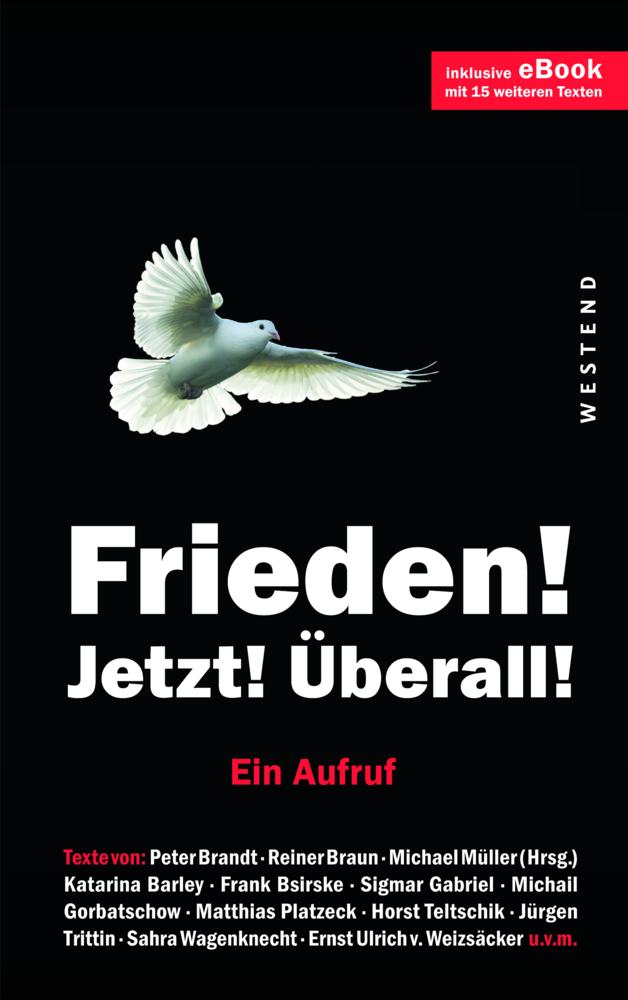 Cover: 9783864892493 | Frieden! Jetzt! Überall! | Peter Brandt (u. a.) | Taschenbuch | 336 S.