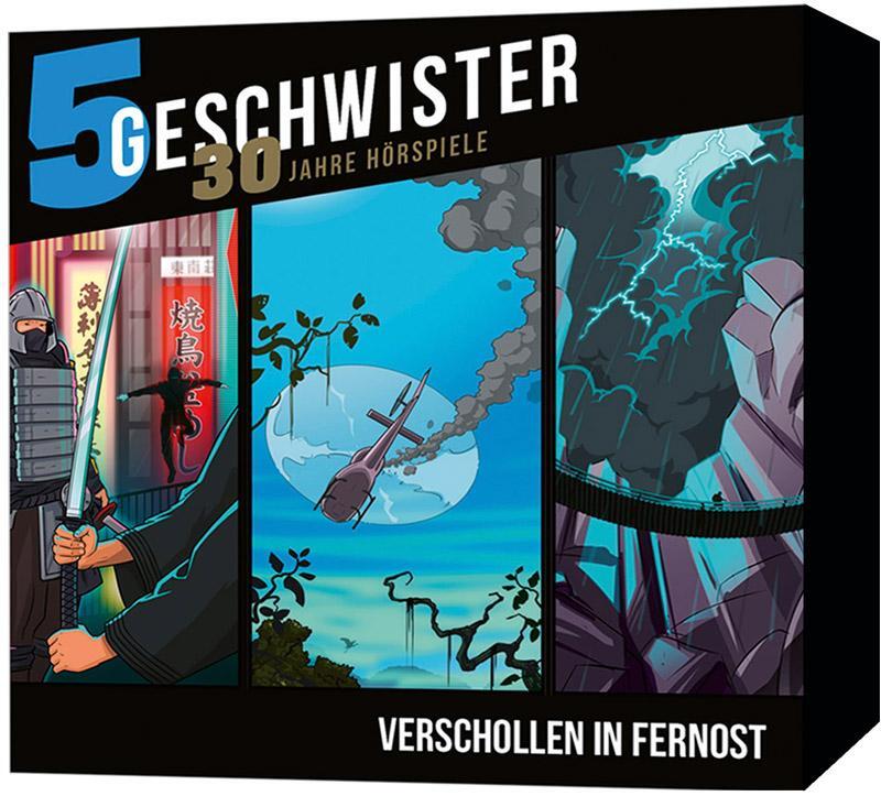 Cover: 4029856406695 | 3-CD-Box Verschollen in Fernost - 5 Geschwister | Limited Edition | CD