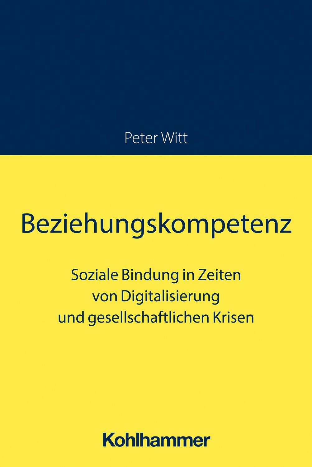 Cover: 9783170433687 | Beziehungskompetenz | Peter Witt | Taschenbuch | Deutsch | 2023