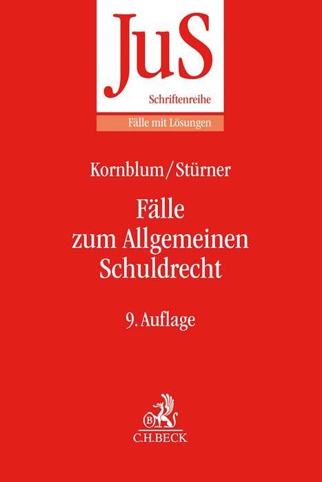 Cover: 9783406772252 | Fälle zum Allgemeinen Schuldrecht | Udo Kornblum (u. a.) | Taschenbuch