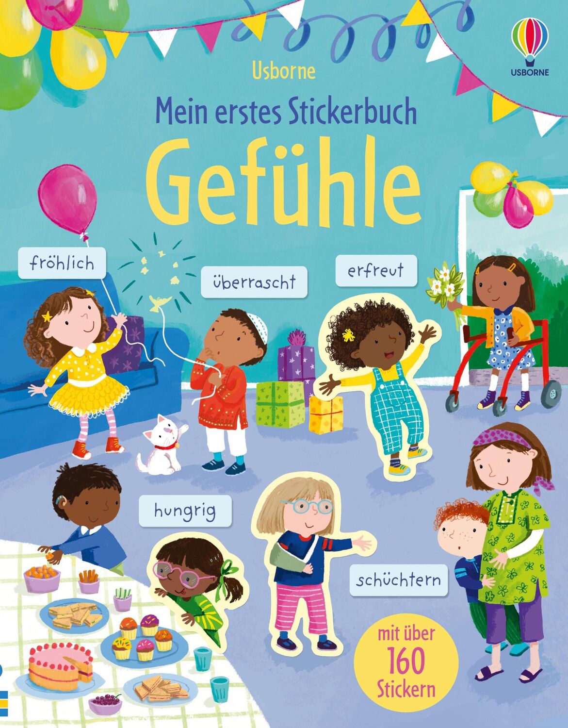 Cover: 9781035700301 | Mein erstes Stickerbuch: Gefühle | Holly Bathie (u. a.) | Taschenbuch