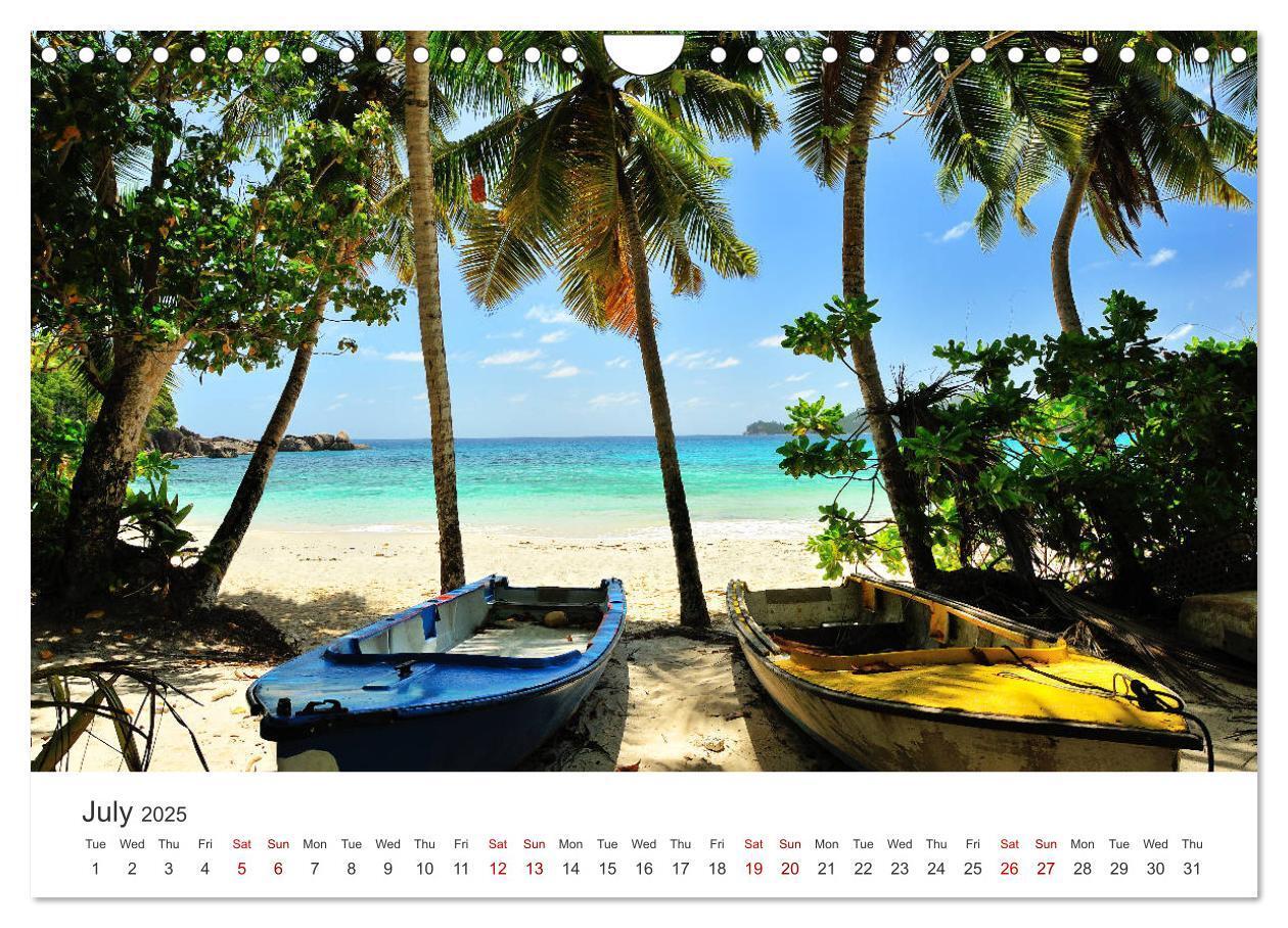 Bild: 9781325949410 | Dreamy Beaches of the Seychelles (Wall Calendar 2025 DIN A4...