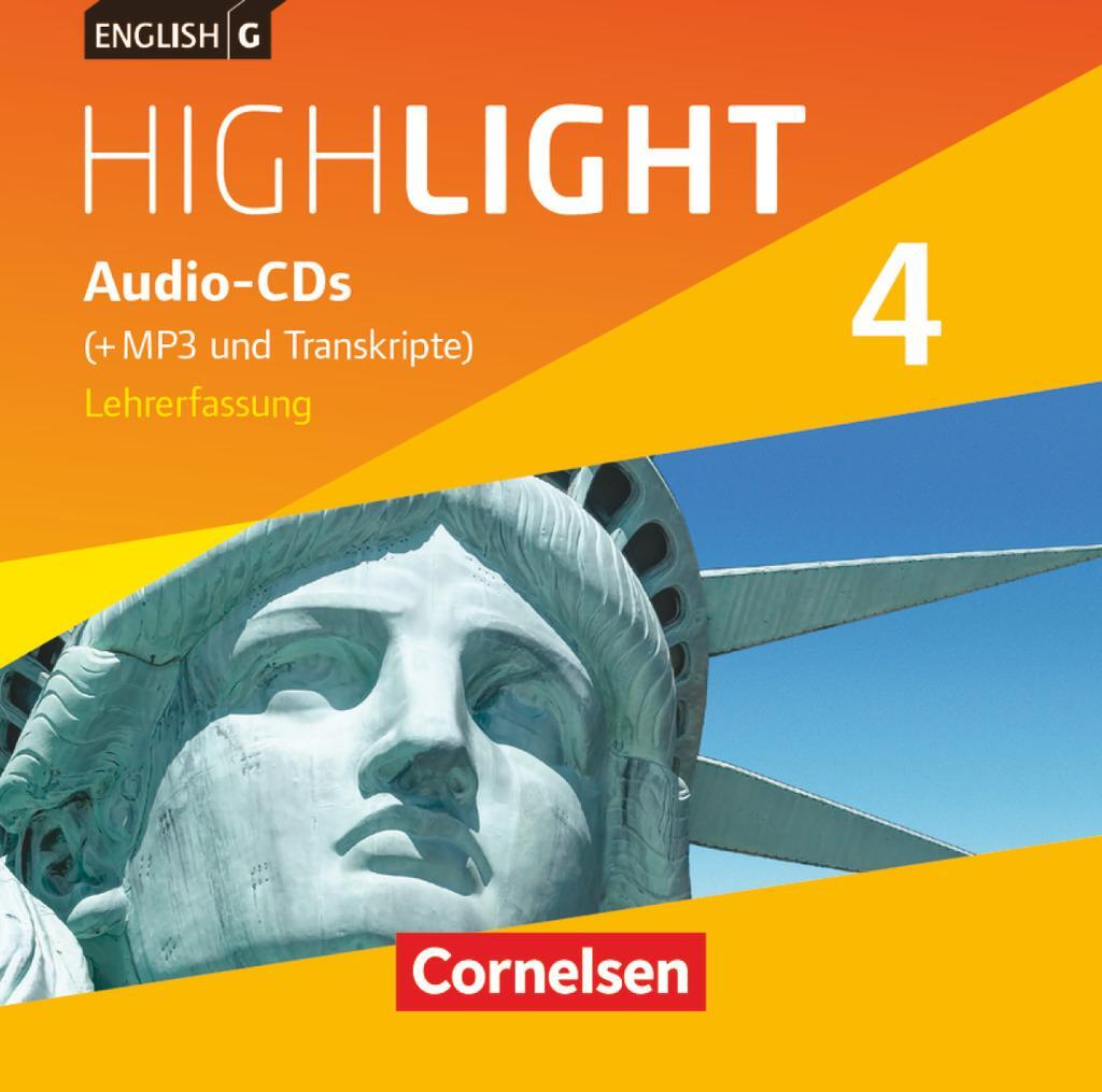 Cover: 9783060333325 | English G Highlight 04: 8. Schuljahr. MP3-CD Hauptschule (Vollfassung)