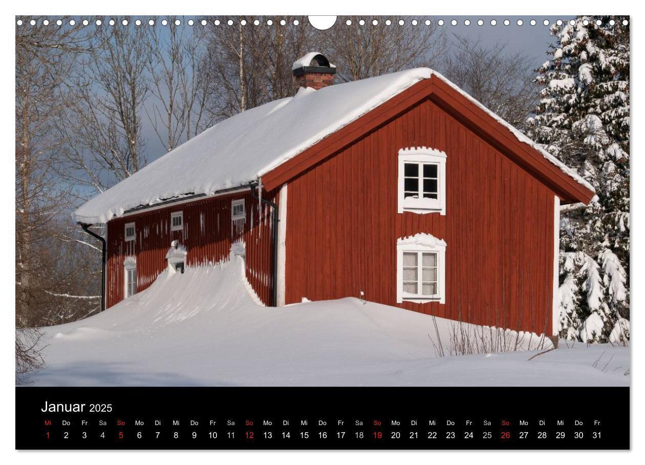 Bild: 9783435535422 | Schweden im Wechsel der Jahreszeiten (Wandkalender 2025 DIN A3...