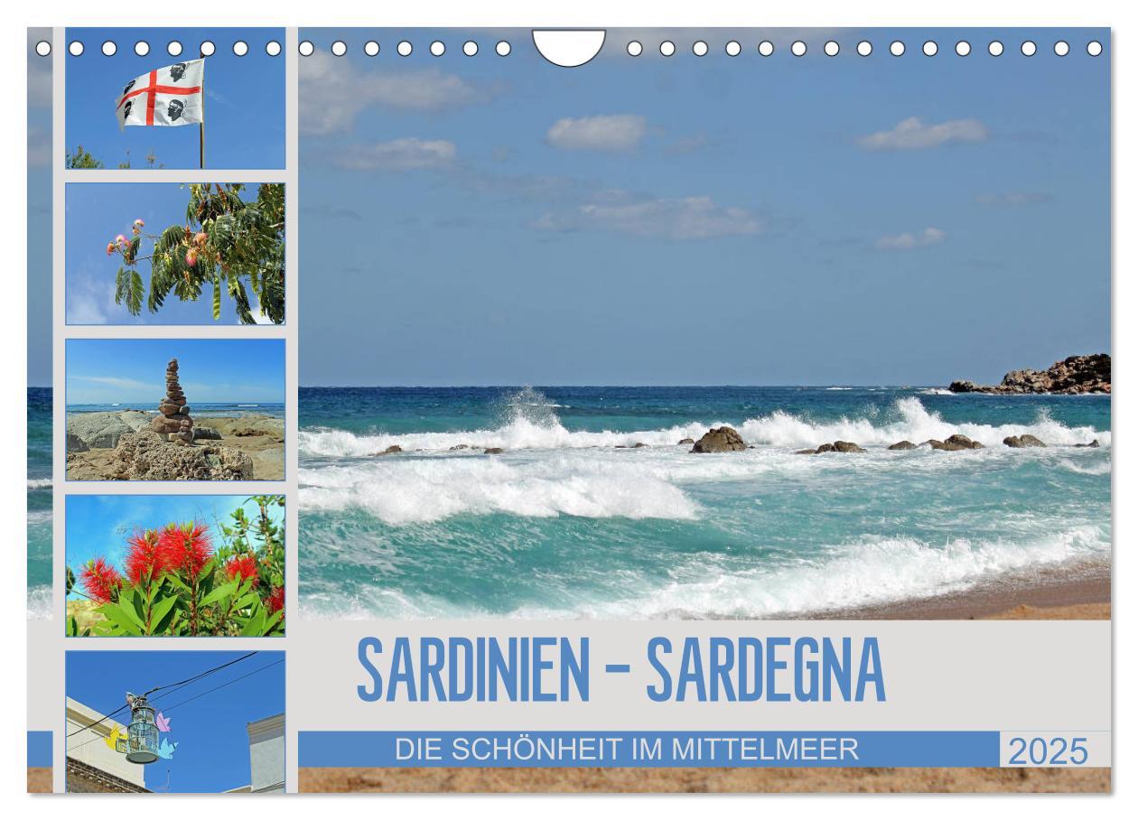 Cover: 9783435144785 | SARDINIEN - SARDEGNA (Wandkalender 2025 DIN A4 quer), CALVENDO...